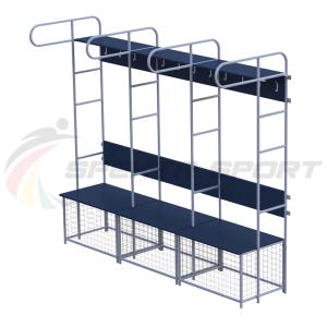 Купить Индивидуальное место хоккеиста ширина 580 мм. (3-х секционный) в Чадане 