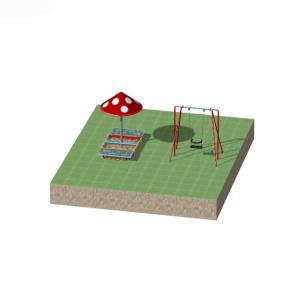 Купить Детская игровая площадка Домашняя №6 в Чадане 