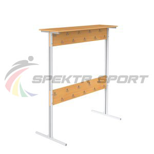 Купить Вешалка напольная двухсторонняя на 20 мест в Чадане 