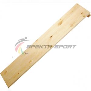 Купить Доска наклонная навесная 2000х260х40 мм (дерево) зацеп - брусок в Чадане 