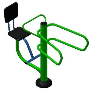 Купить Уличный тренажер взрослый Твистер + Брусья ТС 109-2 в Чадане 