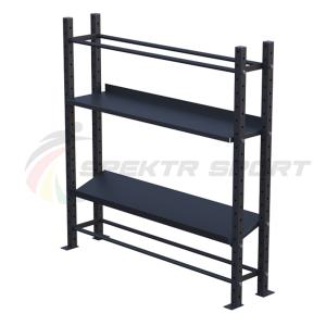 Купить Модульный стеллаж для гантелей, гирь и медболов 1920х430х1950 в Чадане 