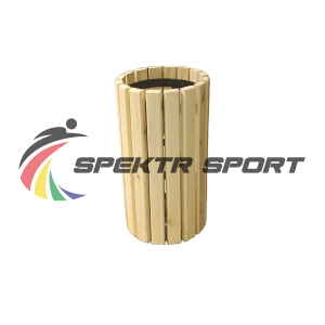 Купить Урна цилиндрическая в деревянной обрешетке сосна в Чадане 