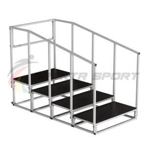 Купить Хоровой станок разборный четырехрядный с перилами в Чадане 