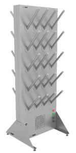 Купить Сушильный стеллаж для обуви SL1 Вираж эконом, двусторонний, с бактерицидной лампой (32 пар) в Чадане 