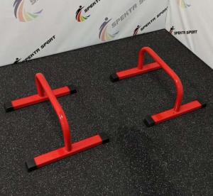 Купить Упоры напольные для отжиманий (паралетсы) Spektr Sport цв. красный (пара) в Чадане 