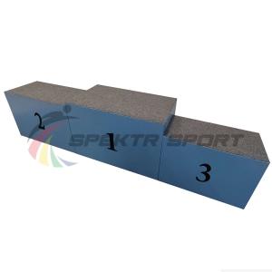 Купить Пьедестал для награждения "матрешка" переносной (обшит  фанерой) 2 человека на ступень SP РАН4Ф в Чадане 