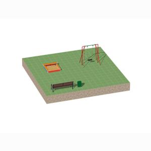 Купить Детская игровая площадка Домашняя №2 в Чадане 