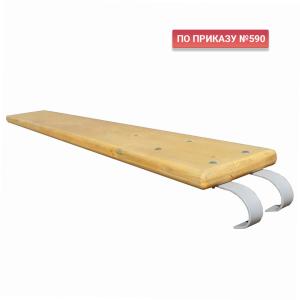 Купить Доска наклонная навесная гладкая 2 м (260х40 мм) в Чадане 