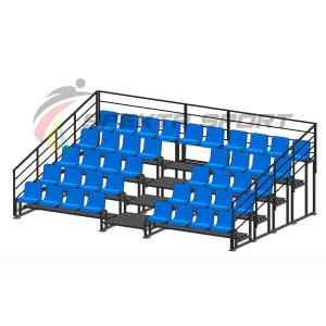 Купить Трибуна для зрителей 5 рядов на 42 места с перилами в Чадане 