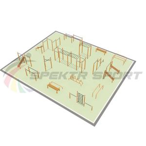 Купить Парковая площадка для Воркаут и WRK 5_76mm в Чадане 