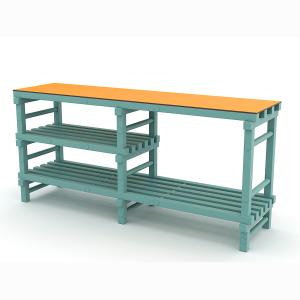 Купить Стол для бассейна, жесткий ПВХ, 1988х554х920 мм в Чадане 