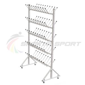 Купить Стеллаж для сушки лыжных ботинок и коньков мобильный (на 50 пар) в Чадане 