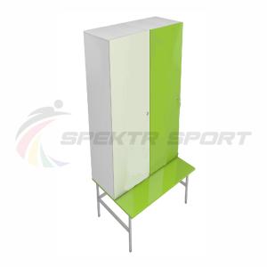 Купить Шкаф-скамейка для раздевалок ЛДСП в Чадане 