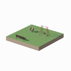 Купить Детская игровая площадка Домашняя №3 в Чадане 