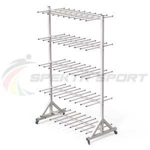 Купить Стеллаж для хранения коньков на 50 пар в Чадане 