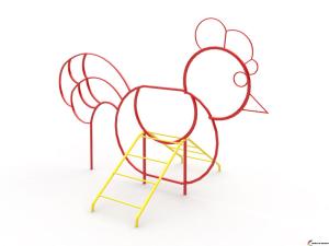 Купить Лазалка уличная Петушок в Чадане 