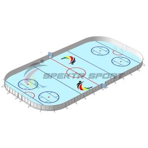 Купить Хоккейная коробка, борта фанера 12 мм, 40х20 в Чадане 