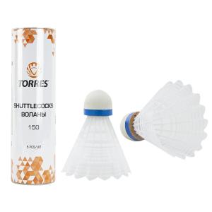 Купить Воланы для бадминтона Torres 150 (нейлон) BD20108 в Чадане 