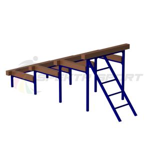 Купить Элемент полосы препятствий Разрушенная лестница в Чадане 