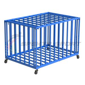 Купить Корзина для хранения мячей передвижная металлическая (стенки - мет. профиль) Разборная в Чадане 