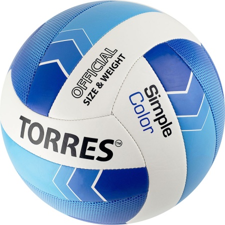 Купить Мяч волейбольный Torres Simple Color любительский р.5 в Чадане 